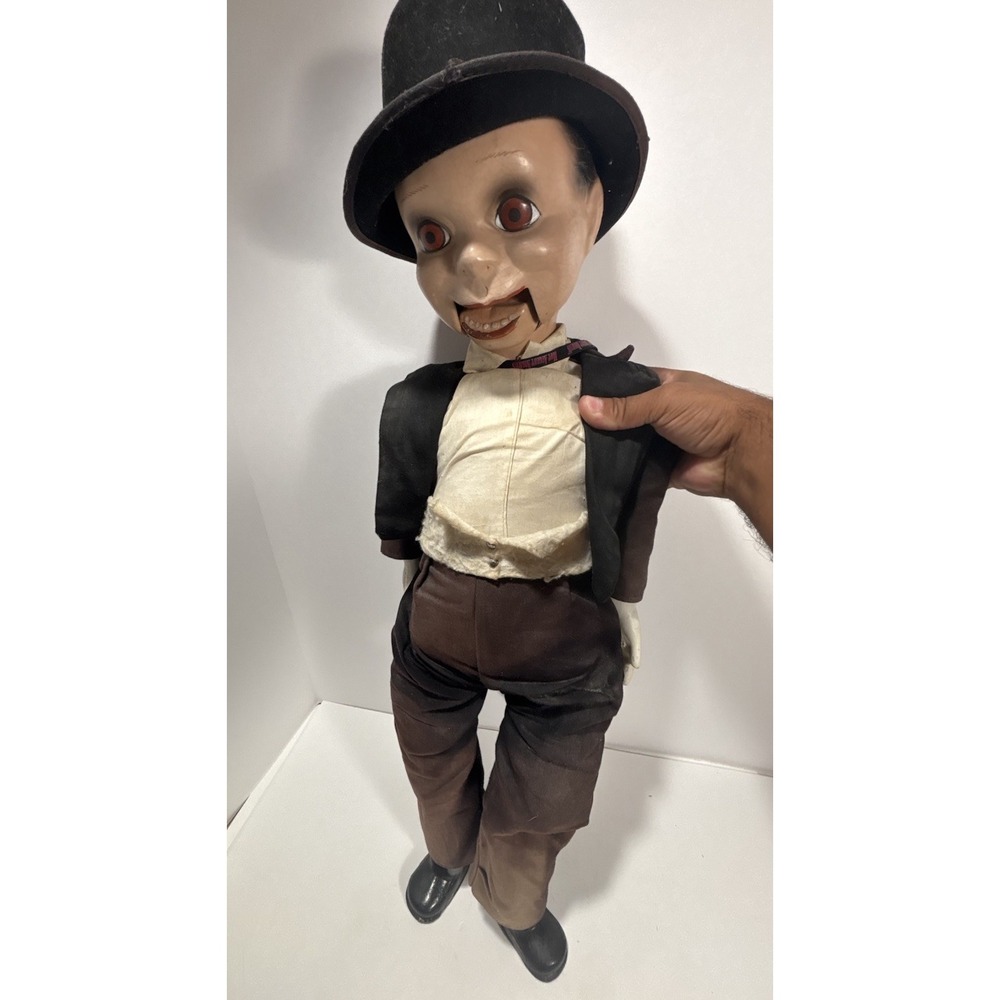 Vintage CHARLIE McCARTHY Ventriloquist Doll Dummy Large 32" - Picture 2 of 9